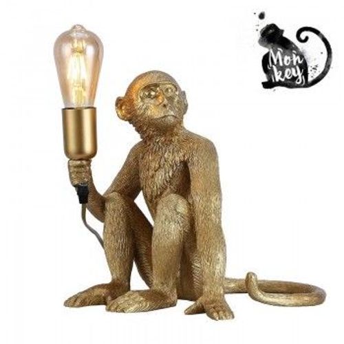Lampe À Poser Singe ""Rila"" : Couleur  - Noir