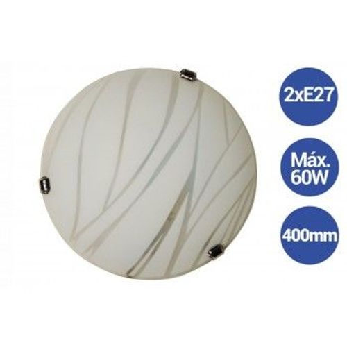 Applique Plafonnier ""Luna Piena Cr3"" 2xe27