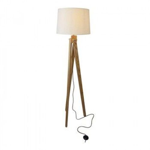 Lampadaire Trépied En Bois ""Nashua"" E27
