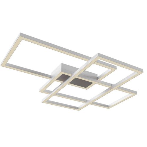 Line Plafonnier Carré Led Intégré Blanc