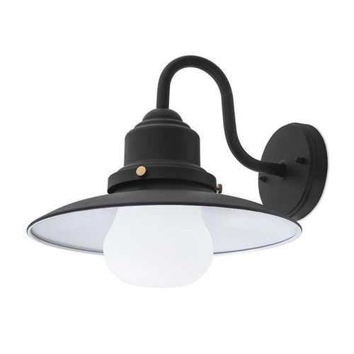 Forlight Avenue - Applique Murale Extérieure À 1 Ampoule Noire Ip44