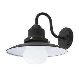 Forlight Avenue - Applique Murale Extérieure À 1 Ampoule Noire Ip44