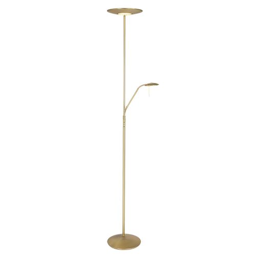 Sienna Zodiac Lampe Led Mère & Enfant Laiton Brossé, Plastique Mat