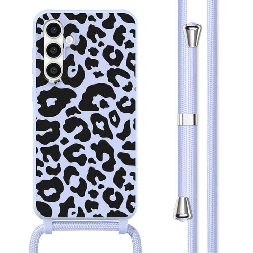 Imoshion Coque Design En Silicone Avec Cordon Samsung Galaxy S23 Fe Animal Lila