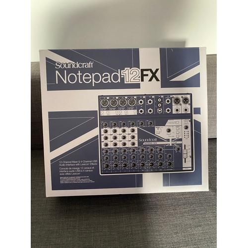 Console de mixage Notepad-12Fx