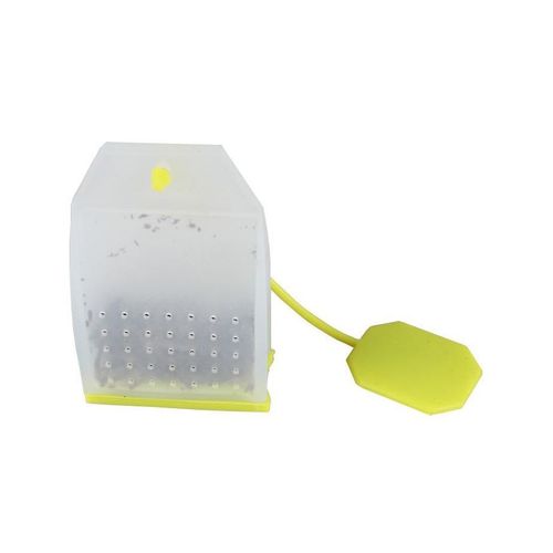 Boule À Thé En Silicone En Forme De Sachet De Thé (Transparent) - Vert