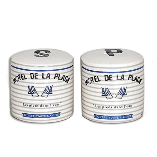 Set Poivre Et Sel - Les Pieds Dans L'eau