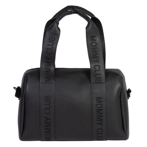 Sac À Langer Mommy Club Signature Simili Leather Noir