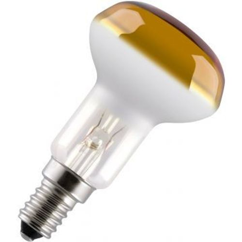Ampoule À Incandescence Réflecteur R50 - Petite Culot E14 - 40w Jaune