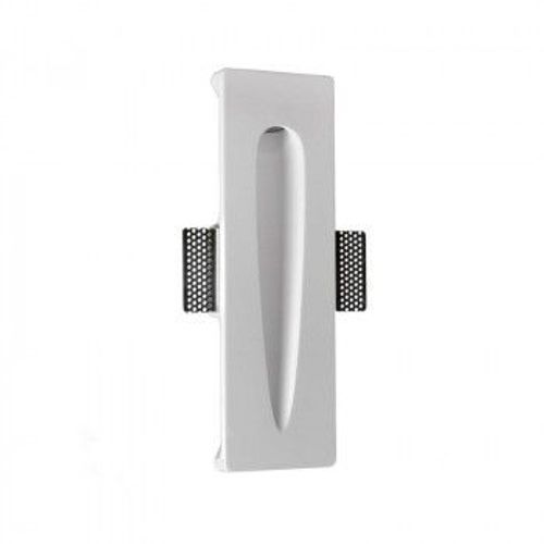 Applique Encastrable Led En Plâtre ""Gota"" 1w