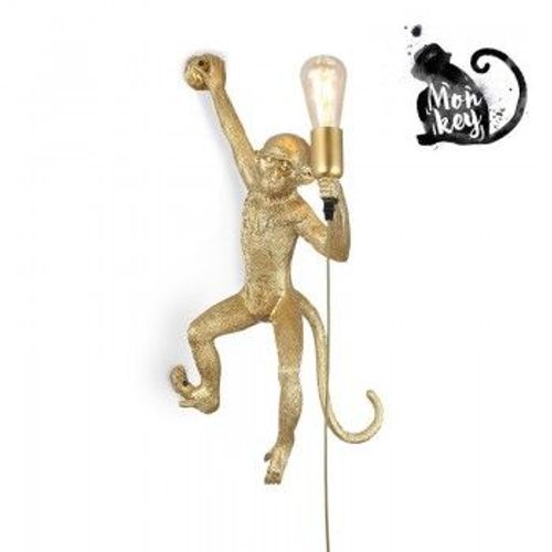 Applique Murale Singe ""César"" Lampe Monkey
