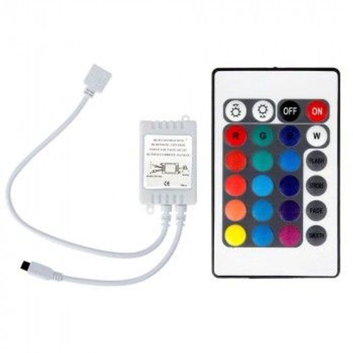 Contrôleur Rgb 12v 6a Avec Télécommande Ir 24 Touches