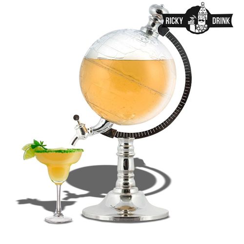 Distributeur De Boisson En Forme De Globe Terrestre