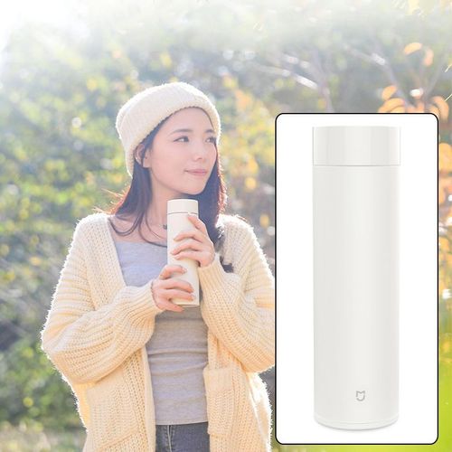 Tasse Thermos Xiaomi Thermos Tasse De Voyage De Sport Tasse En Acier Inoxydable, Thermoses En Portable, Double Paroi Isolé Sous Vide(500 Ml)