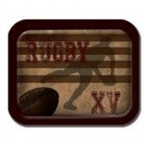 Petit Plateau Melamine Rugby