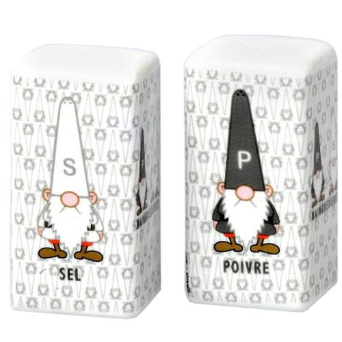 Set Sel Et Poivre Nain De Jardin