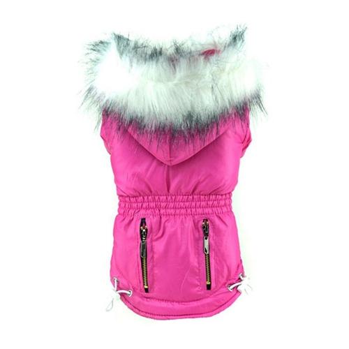 Manteau pour chien de compagnie hiver chaud petit chien vêtements pour  chihuahua doux fourrure capuche chiot