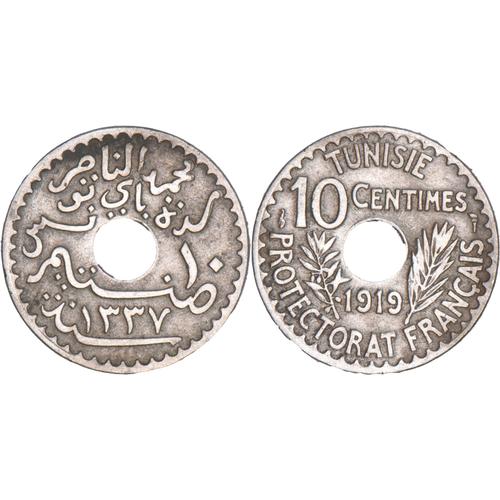 Tunisie - 1919 - 10 Centimes - Protectorat Français - 02-047