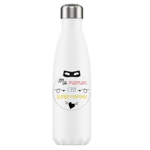 Bouteille Isotherme En Inox Super Maman