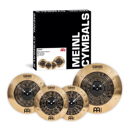 Meinl Classics Custom Dual 141620 Pack Cymbales
