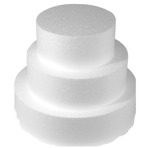 Pièce Montée Polystyrène Ø 30 À 10 Cm Haut 21cm 3 P