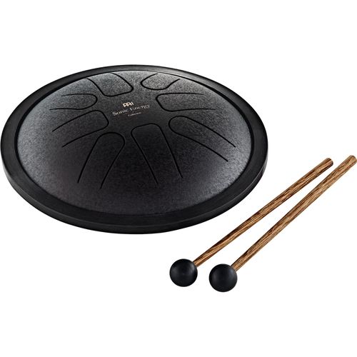 Meinl Sonic Energy Small Steel Tongue Drum F Minor Handpan Compact, Noir
