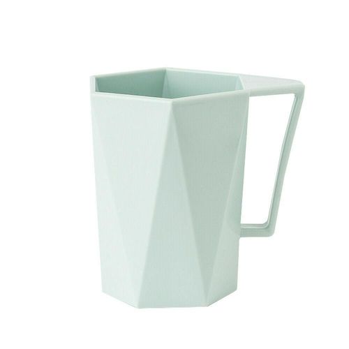 Tasse En Plastique, Géométrique - Vert Menthe