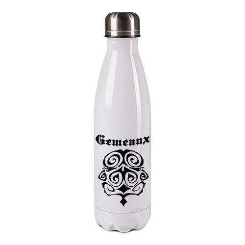 Bouteille Isotherme En Inox - Gémeaux By Cbkreation