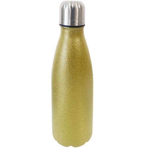 Bouteille Thermos Doré En Inox - By Cbkreation