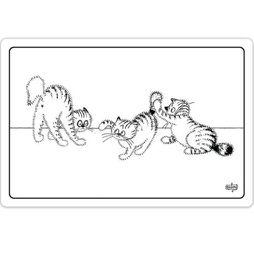 Set De Table Chats De Dubout - Jeu De Chatons
