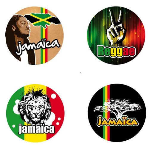 4 Sous-Verre Jamaïca