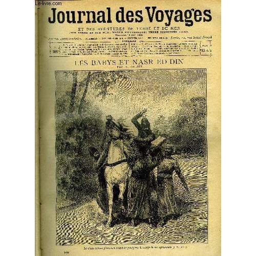 Journal Des Voyages Et Des Aventures De Terre Et De Mer N° 988 - Les Babys Et Nasr Ed Din Par B. Guliet, Histoire D Un Mandat De 200 Francs, Les Trompettes Du Roi D Oyo, La Fille Des Vagues, Ii, D(...)