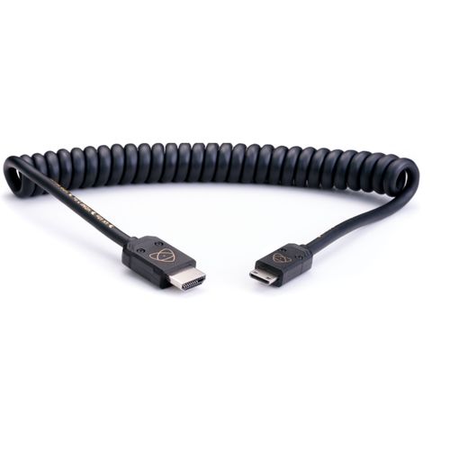 Atomos ATOM4K60C4 câble mini HDMI spiralé 40 cm (4K60p)