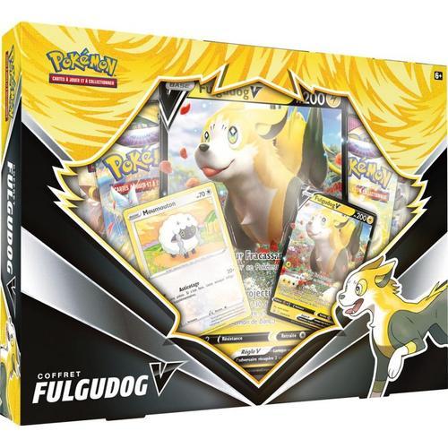 Pokemon - Coffret - 4 Boosters - Fulgudog-V