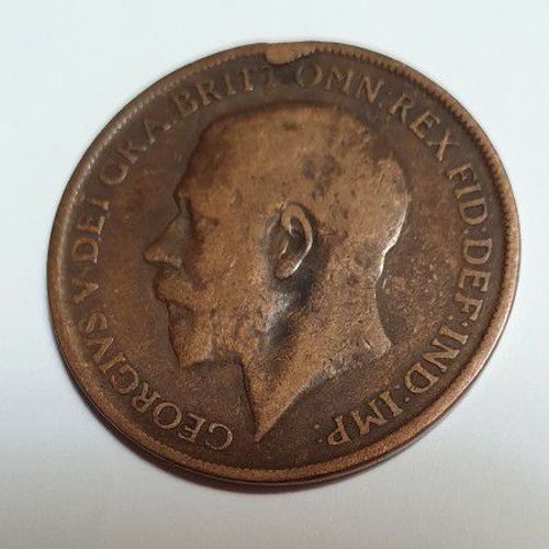 Pièce 1 Penny 1911 Grande Bretagne