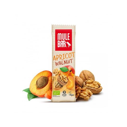 Barre Énergétique Vegan (40g)|Abricot Et Noix| Barres Vegan|Mule Bar 