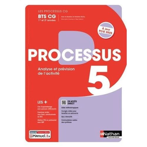 Processus 5 Analyse Et Prévention De L'activité Bts Cg 1ère Et 2ème Années