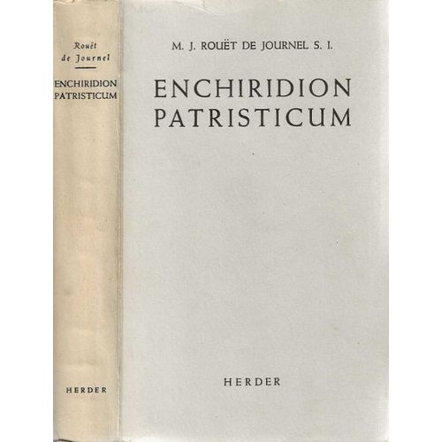 Enchiridion Patristicum
