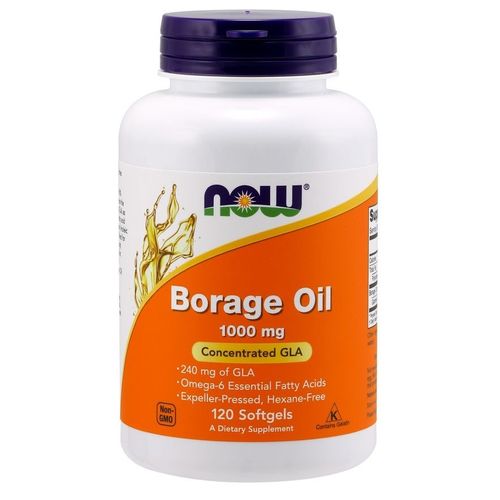 Borage Oil 1000 Mg 120 Softgels 