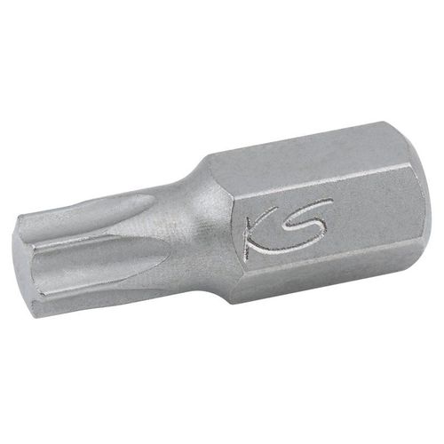 Embout de vissage KS TORX percé 45 - entrainement 10 mm, longueur 30 mm