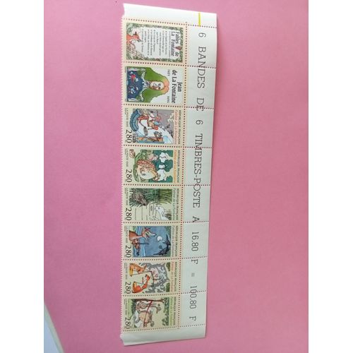 Timbres Fables De La Fontaine 1995