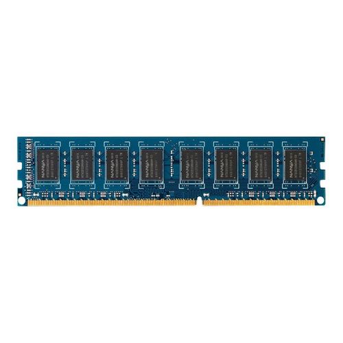 HP - DDR3 - module - 4 Go - DIMM 240 broches - 1600 MHz / PC3-12800 - mémoire sans tampon - non ECC - pour HP 280 G1, 63XX, Elite 8300 (DIMM); EliteDesk 70X G1 (DIMM), 800 G1 (DIMM); ProDesk 40X...