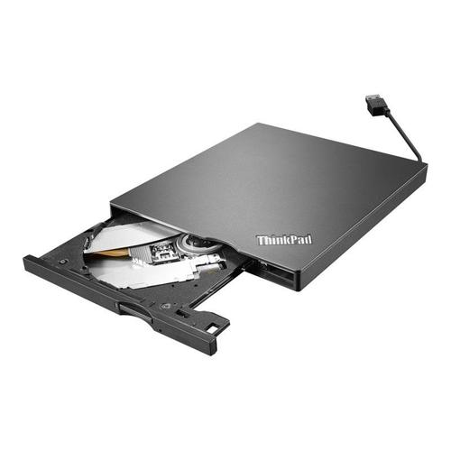 Lenovo ThinkPad UltraSlim USB DVD Burner - Lecteur de disque - DVD±RW (±R DL)/DVD-RAM - SuperSpeed USB 3.0 - externe - CRU