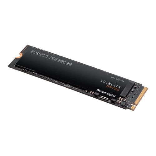 WD Black SN750 NVMe SSD WDS400T3X0C - SSD - 4 To - interne - M.2 2280 - PCIe 3.0 x4 (NVMe)