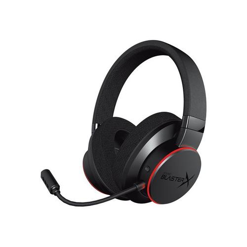 Creative Sound BlasterX H6 - Micro-casque - circum-aural - filaire - USB, jack 3,5mm