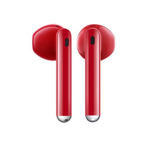 Huawei FreeBuds Lipstick - Écouteurs sans fil avec micro - intra-auriculaire - Bluetooth - Suppresseur de bruit actif - rouge