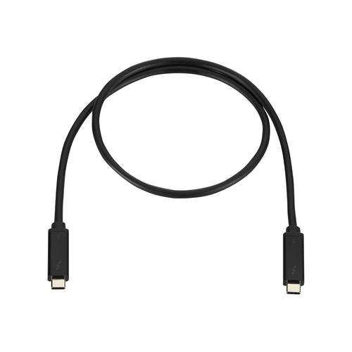 HP 120W - Câble Thunderbolt - 24 pin USB-C (M) pour 24 pin USB-C (M) - 70 cm