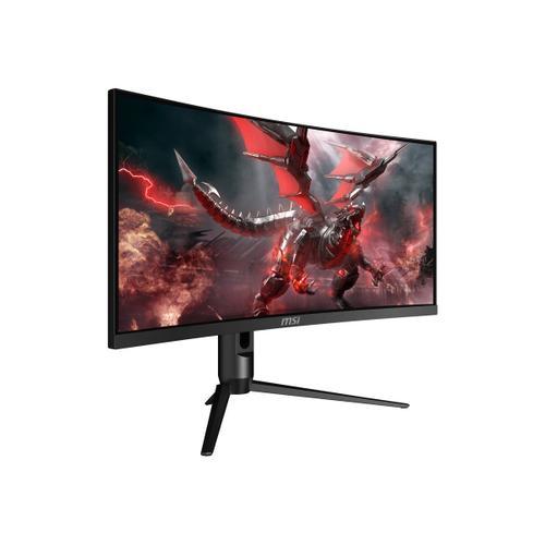 MSI Optix MAG301CR2 - Écran LED - jeux - incurvé - 30" - 2560 x 1080 WFHD @ 200 Hz - VA - 300 cd/m² - 3000:1 - 1 ms - 2xHDMI, DisplayPort, USB-C - noir