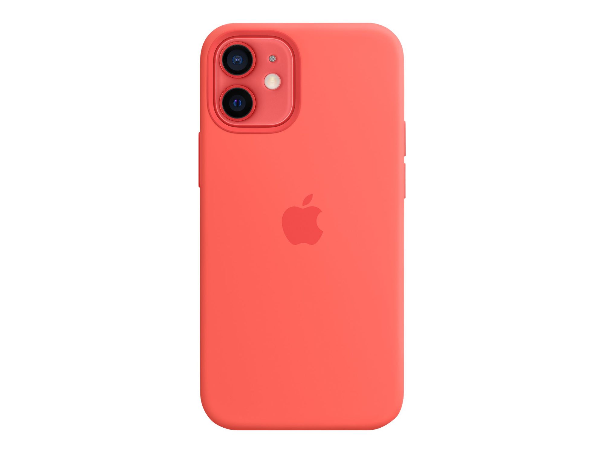 Apple - Coque de protection pour téléphone portable - avec MagSafe - silicone - agrumes roses - pour iPhone 12 mini | Rakuten