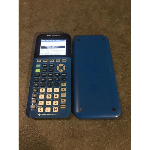 Texas Instruments Ti-83 Premium CE bleu